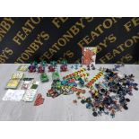 LARGE COLLECTION OF HAVOK BLUEBIRD GAMES INCLUDES FIGURES CARDS AND KOMMANDERS MANUAL
