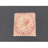 STAMPS CANADA 1859 1 CENT VICTORIA MINT TINY THIN