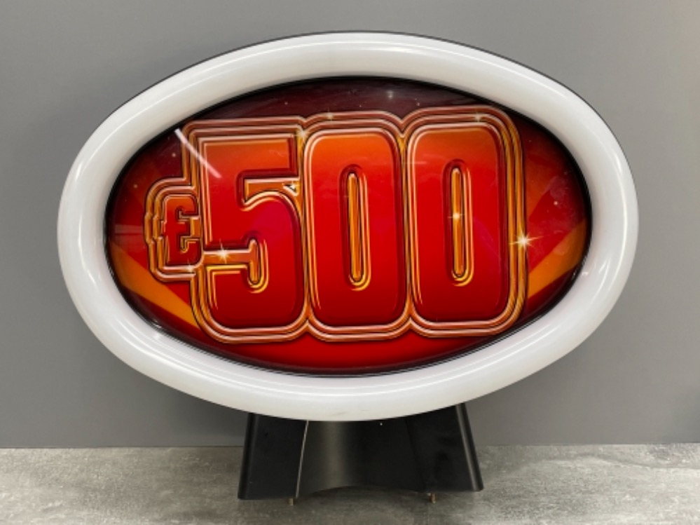 £500 JACKPOT FRUIT MACHINE LIGHT