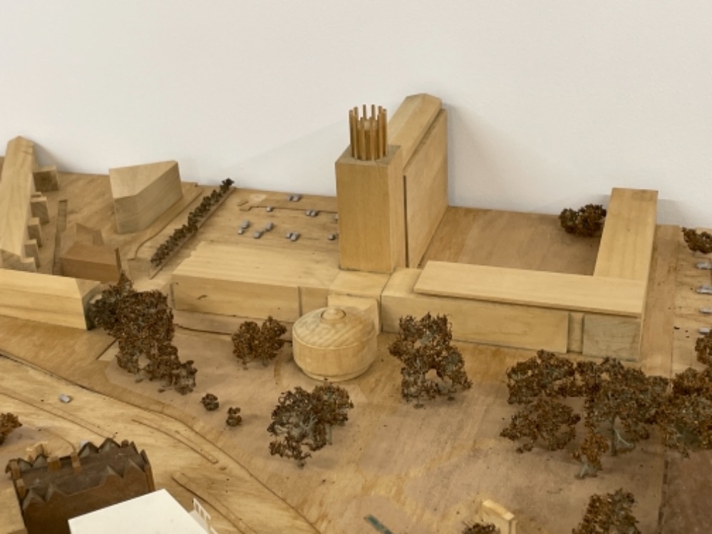 AN ARCHITECTS SCALE MODEL OF NEWCASTLE CITY CENTER SHOWING THE DEVELOPMENT OF THE HAY MARKET AREA - Image 2 of 4