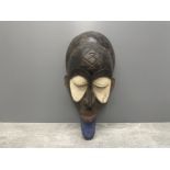 AFRICAN MID 20TH CENTURY GOURO IVORY COAST MASK