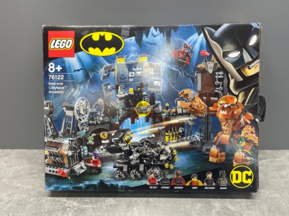 LEGO BATMAN 76122 BATCAVE CLAYFACE INVASION IN ORIGINAL BOX