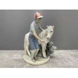 LLADRO 1460 BOY AND HIS PONY