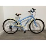 LADIES APOLLO ELISE PUSH BIKE IN BLUE