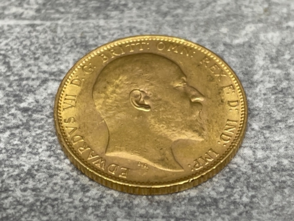 22CT GOLD 1903 FULL SOVEREIGN COIN - Image 2 of 2