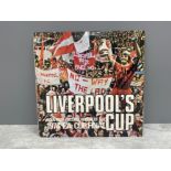 AUTOGRAPHS FOOTBALL LIVERPOOL 1974 FA CUP FINAL LIVERPOOL V NEWCASTLE SOUVENIR RECORD LP SIGNED BY