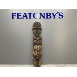 INDONESIAN SAWOS HOOK FIGURE SEPIK PAPUA NEW GUINEA EARLY 20TH CENTURY