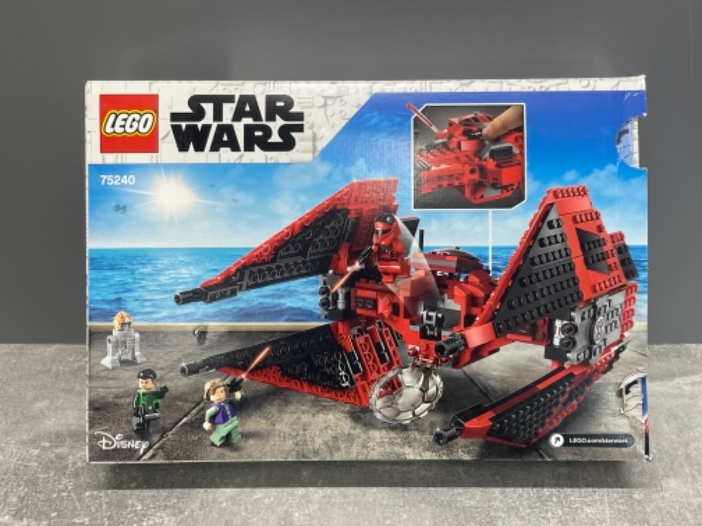 LEGO STAR WARS 75240 MAJOR VONREGS TIE FIGHTER IN ORIGINAL BOX - Image 2 of 2