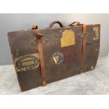 WORLD WAR ONE TRAVEL CASE WITH ORIGINAL STICKERS