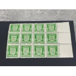 STAMPS GERMAN OCCUPATION OF THE CHANNEL IS JERSEY 1941 1/2D BRIGHT GREEN