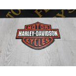 CAST METAL HARLEY-DAVIDSON PLAQUE