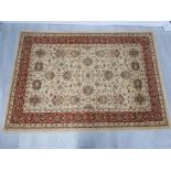 EGYPTIAN MAJESTIC WOOL RUG 172 X 123 CM