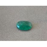 2.55CT ZAMBIAN EMERALD WITH GJSPC ORIGIN REPORT