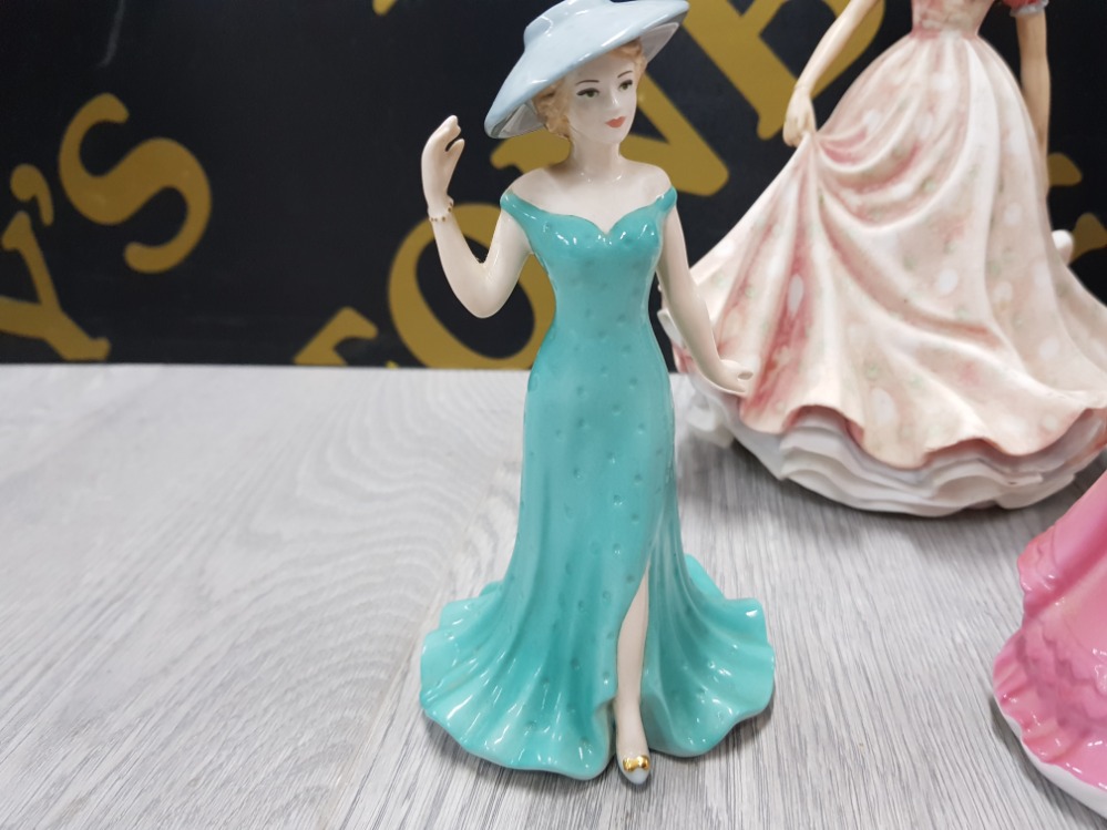 4 COLLECTABLE LADY FIGURES INCLUDES COAL PORT MY WONDERFUL MUM, ROYAL WORCESTER ELIZABETH LIMITED - Image 2 of 10