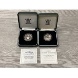 ROYAL MINT SILVER PROOF £2 COIN SETS INCLUDES 1994 AND 1995