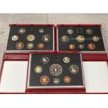 3 ROYAL MINT YEARLY PROOF SETS INCLUDES 1993 1994 AND 1995