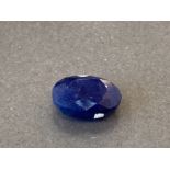 2.58CT BLUE SAPPHIRE GEMSTONE WITH GJSPC ORIGIN REPORT