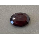 7.66CT CERTIFIED HESSONITE GARNET GEMSTONE