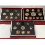 3 ROYAL MINT PROOF YEARLY SETS INCLUDES A 1994 1995 AND 2003