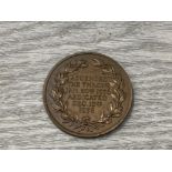 1936 ROYALTY MEDALLION ABDICATION OF EDWARD VIII DECEMBER 10TH 1936 36MM AE BY PINCHEN BHM 4277