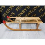 METRO DAVIS WOODEN SLEDGE