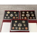 3 ROYAL MINT YEARLY PROOF SETS INCLUDES 1996 1997 AND 2003