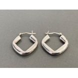 LADIES SILVER HOOP EARRINGS