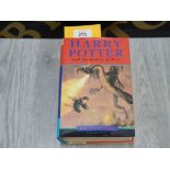 HARRY POTTER AND THE GOBLET OF FIRE HARD BACK FIRST EDITION BOOK, EARLY COPY CONTAINING 3