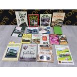 COLLECTION OF VINTAGE RAILWAY BOOKS INCLUDING THE FINAL LINK, THE GOLDEN AGE OF THE GREAT WESTERN