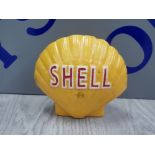 CAST METAL SHELL OIL MONEY BOX