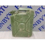 20L JERRY CAN IN GREEN