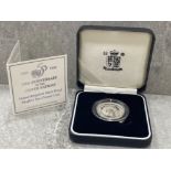 ROYAL MINT UK 1995 £2 UN SILVER PIEDFORT COIN IN ORIGINAL CASE AND CERTIFICATE