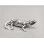 925 STERLING SILVER FIGURE OF A LIZARD 5CM IN LENGTH 14.6 G