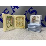 TWO BEATRIX POTTER BOXED ITEMS INCLUDING JEMIMA PUDDLE-DUCK BOOK PICTURE FRAME & MRS. TIGGY-WINKLE