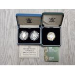 ROYAL MINT UK SILVER PROOF INCLUDES 1992 AND 2003