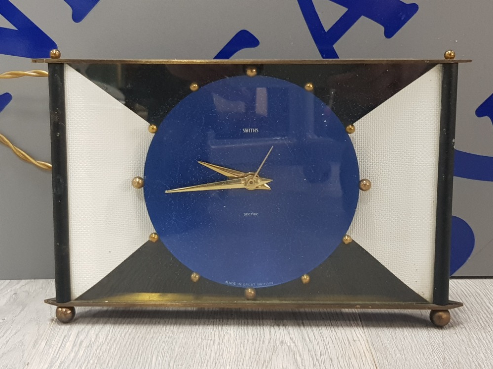 1960S SMITH'S BLUELYN SECTRIC ELECTRIC MANTLE CLOCK