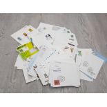 LARGE QUANTITY OF MAINLY GERMAN FIRST DAY COVERS, GUERNSEY ETC DATES 70-80S
