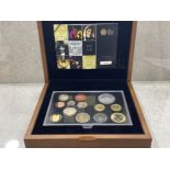 UK ROYAL MINT 2010 EXECUTIVE PROOF COIN YEAR SET 13 COMPLETE IN ORIGINAL CASE