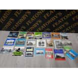 COLLECTION OF VINTAGE RAILWAY BOOKS AND MAGAZINES INCLUDES STEAM AND SPEED, PAST AND PRESENT,