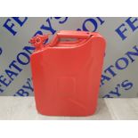 20L JERRY CAN IN RED