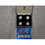 ROYAL MINT UK SILVER PROOF £1 PATTERN COLLECTION IN ORIGINAL PACKAGING