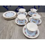 16 PIECE ROYAL ALBERT PART TEA SERVICE