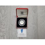 ROYAL MINT UK 1998 50P NHS SILVER PROOF PIEDFORT COIN IN ORIGINAL CASE WITH CERTIFICATE