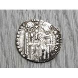 ITALIAN SILVER GROSSO VENICE 1280-1289AD GIOVANNI DANDOLO