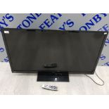 BUSH 40 INCH TELEVISION WITH BUILT IN DVD PLAYER AND UNIVERSAL REMOTE