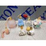 COLLECTION OF MIXED PERFUME BOTTLES