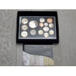 UK ROYAL MINT 2011 PROOF SET OF 14 COINS COMPLETE IN ORIGINAL CASE WITH CERTIFICATE