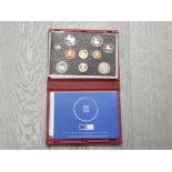 UK ROYAL MINT 2004 PROOF SET OF 10 COINS COMPLETE IN ORIGINAL CASE WITH CERTIFICATE