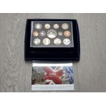 UK ROYAL MINT 2006 PROOF SET OF 13 COINS COMPLETE IN ORIGINAL CASE WITH CERTIFICATE