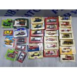 COLLECTION OF DIECAST VEHICLES INCLUDES CORGI TOYS, HOT WHEELS, DAYS GONE AND LLEDO ALL IN